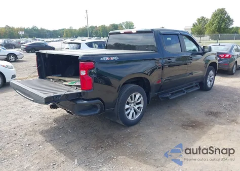 2020 Chevrolet Silverado 1500 4Wd Short Bed Custom из США, поврежденный, VIN 3GCUYBEF8LG211630